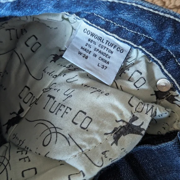 Cowgirl Tuff Co Women's Embroidered Bootcut Jeans - Picture 7 of 9